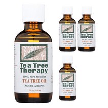 티트리테라피 퓨어 오스트레일리안 티 트리 오일, 60ml, 4개