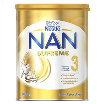 (호주직배) 독일 네슬레 난 분유 NAN Supreme 포뮬라 3단계 800g 2팩 Formula 3