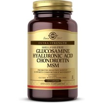 솔가 글루코사민 히알루론산 콘드로이친 MSM 60 타블렛 Solgar, ., 60개(1팩)