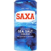 Saxa Coarse Sea Salt 삭사 코스 시 솔트 소금 350g, 1개