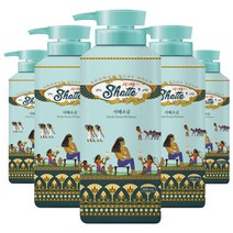 샤워 때비누 900ml 사해소금 5개