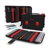 Arteza 아르테자 브러시 펜 페인트 마커 수채화 96색, 96 Colors with case