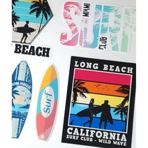 서핑스티커, 은박, SU03