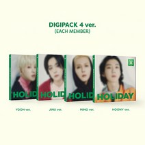 위너 미니4집 디지팩 4종 버전 WINNER [HOLIDAY] (DIGIPACK ver.) / 디지팩, JINU