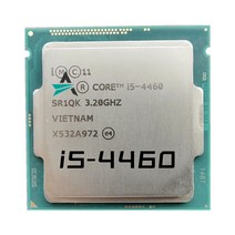 중고 코어 i5 4460 쿼드 LGA 1150 CPU 프로세서 3.2GHz 6MB 5GT/s, 한개옵션0