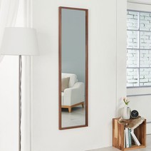 루비 전신거울 300X1500, W52 월넛