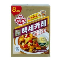 오뚜기 백세카레(약간매운맛) 100g x 8/ 2