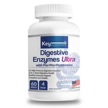 키서플리먼트 21종 소화효소 유산균 다이제스티브 엔자임 울트라 60정, 60캡슐 2개입