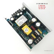 디제이 믹싱 컨트롤러 기계 DJ 오디오 음향 믹서기 2pc Beeam 7R 230W 빔 5R AC 전원 공급 장치 보드 12V 2, 01 JY230-380-24V12A 12v