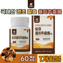 국내산 발효 율피 추출 물 분말 치커리 뿌리 폴란드 유기농 풋사과 비오틴 히알루론산 엘라스틴 가수분해물 비타민 미네랄 미네날 믹스 함유 약 1개월 분량 60정 정 타입 추천 파는곳