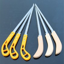 손 톱 도구 목공 연귀 왕복 나무 쇠톱 일본어 미니 원형 캠핑 금속 나이프 밴드 컷 직소, Wooden handle