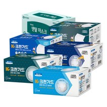 크린가드 청정 크린 비말차단 마스크 크리넥스 덴탈마스크 40매 13198