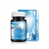 메디타민 비타민D 3000IU 300mg x 180정 (6개월분) 자연유래원료 화학첨가물 제로, 단품, 1개