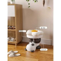 미니스툴 팬더 쿠션 현관의자 자녀방 신발착용 거실, 팬더 의자 (쿠션X)