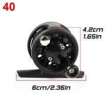 보급형 플라이낚시 풀메탈 얼음낚시릴 플라이 낚시릴 플라이 피싱로드 플라이 낚시 릴 초경량 얼음 낚시 릴, 01 40