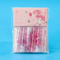 산리오 시나모롤 쿠로미 마이멜로디 연필캡 6P세트 연필뚜껑 연필홀더