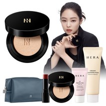헤라 제니 블랙쿠션 new 스킨 래디언트 글로우 쿠션 센슈얼 립스틱 외 -, 03 실키스테이 24H 롱웨어 파운, 23N1