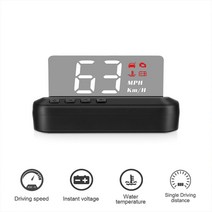 WiiYii C100 OBD2 HUD 헤드 업 디스플레이 KM/h MPH 자동차 전자 Hud 속도 프로젝터 운전 컴퓨터 2020, 01 C100 HUD