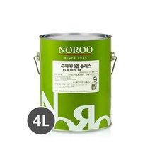 노루페인트 목재 철재용 유성페인트 슈퍼에나멜 플러스4L, 나무색(유광)(N)(중금속FREE)