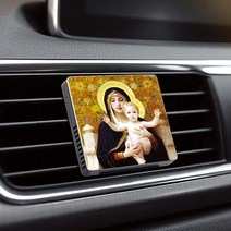 차량방향제 천연 자연향기 성화 액자 명품 감성디퓨저, 순향-Le Christ Jaune