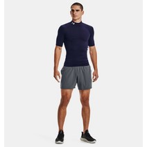 [언더아머 본사]남성 HeatGear 아머 컴프레션 모크 반팔 1372586-410