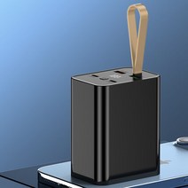 보조배터리 무선 충전100000mAh 보조베터리 휴대용 충전기 보조베터리 Xiaomi 아이폰 삼성 S22 외부 배터리, 01 Black