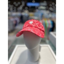 루이까스텔[NC강남] 23S/S 여성 하계용 골프모자 전판 ILOUCA 심볼 패턴 바이저 캡, 핑크(P)