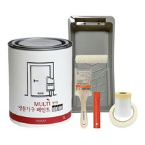 하우홈 노루 친환경 수성 페인트 방문가구용1L 문1개 패키지(선택가능), 화이트기본형set, 1l, 1개