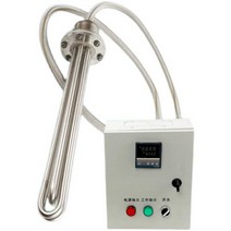물 데우는 기계 온수기 열봉 가열기 수중 열선 수조용, 온도 조절 상자 +380V 9KW 튜브