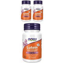 나우푸드 루테인 10mg 소프트젤, 120개입, 3개