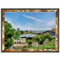 F007-4/예당호사진액자 A3 벽걸이액자 예당저수지사진 풍경사진 풍경화 풍경화그림, 예당호사진액자