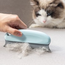애구애구 강아지 고양이 털제거 청소기 반영구 실리콘빗, 실리콘 만능 브러쉬 딥그린