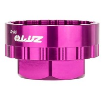 몬스터벌크 시프터 ZTTO-시마노 M7100 XT 용 12 단 직접 장착 디스크 제거 도구 크랭크 세트 마운팅 슬리, 01 Purple