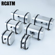 모델 자동차 금속 CNC 유압 오일 연료 탱크 1/14 타미야 RC 트레일러 덤프 트럭 스카니아 R620 볼보 악트, 02 52x52x52mm
