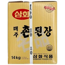 (맛나) 메주촌된장 14KG/삼화식품, 1개