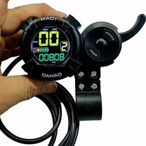 전동 킥보드 스쿠터 스로틀 원래 flj 전기 너클 스위치 damao ma01 lcd 디스플레이 36v 48v 52v 60v 72v 고속 모터 컨트롤러