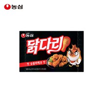 농심 닭다리 핫 숯불바베큐 맛 66g / 과자 스낵, 상세페이지 참조