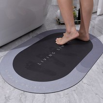 cocooning 홈 화장실 빨아쓰는 깨지지 않는 규조토 발매트