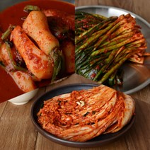 [오색소반] 포기3kg+총각3kg+파1kg, 1개, 7kg