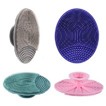 INNERNEED 슈퍼 소프트 실리콘 페이스 클렌저 마사지 브러시 페이셜 클렌징 브러쉬, H