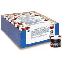 이탈리아 맨즈앤가서 Menz & Gasser 100% 이탈리아산 1회용 프리미엄 체리잼 48병x28g, 4팩