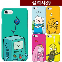 갤럭시S9 어드벤쳐타임 슬림 하드케이스 G960, 레몬그랩, 없음