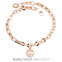 [루루골드] 14K 버클리 팔찌 B07-70