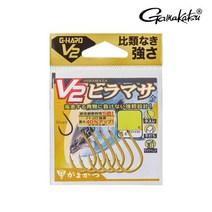 가마가츠 히라마사바늘 G-HARD V2 선상부시리 14호, 케이무라실버 14호-634457