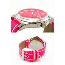 [해외]명품마크제이콥스시계 Marc Jacobs Womens Henry Pink White Leather Band Pink Dial Watch MBM1231
