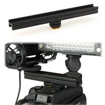카메라 DSLR 방송 조명 핫슈 슬라이드 바 레일 콜드슈