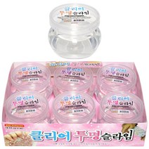 클리어투명슬라임6개, 클리어투명슬라임(6개), 클리어투명슬라임(6개)