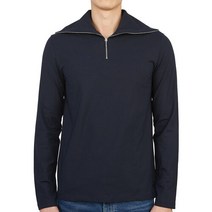 질샌더 [질샌더] 반집업 J47GC0006 J45049 406 남자 카라 긴팔티셔츠