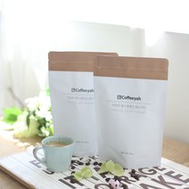 오늘 오전에 로스팅한 향이좋은 고소한 원두커피 400g, 케냐AA 블렌딩 원두 400g, 더치용 분쇄 2.5