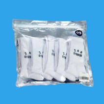 [정품] 아이앱 스튜디오 삭스 화이트 (5개입) IAB Studio Socks White (5 Pack) 606504, 5개